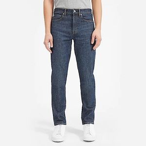 EVERLANE The Straight Fit Jean in Dark Blue Wash SZ 32x32
